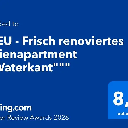 Neu - Frisch Renoviertes Ferienapartment 